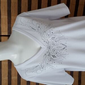 EUC!  Isaacs Design bling top
